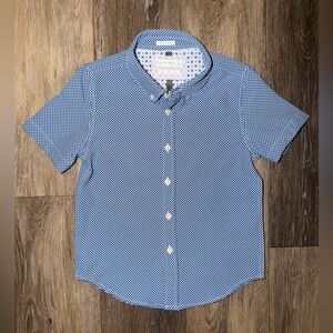 Cactus Boys Kid's Blue Button Down Shirt